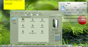 Bureau KDE avec 2 plasmoïdes - thumbnail